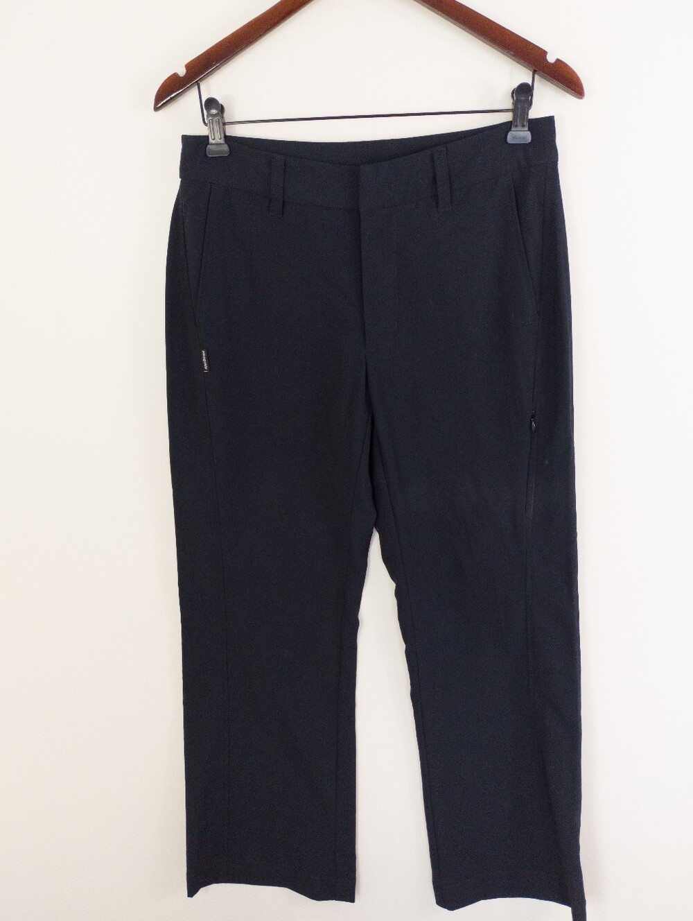 Patagonia Mystery Pants Black Tech Hiking Outdoor Gorpcore Trouser Womens Size 8
